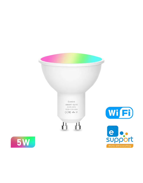 Load image into Gallery viewer, Smart Wifi Zigbee LED Light Bulb Dimmable E27 E14 GU10 RGBCW 2700-6500K LED Candle Lamp for Ewelink APP Alexa Google Home Yandex
