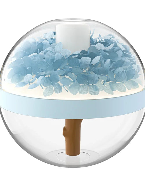 Load image into Gallery viewer, 270ML Air Humidifier USB Rechargeable 800Mah Home Hydration Humidifier Colour LED Light Mist Maker Flower Humidificador
