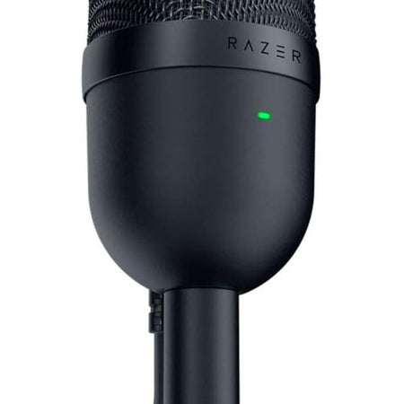Seiren Mini USB Streaming Microphone: Precise Supercardioid Pickup Pattern - Professional Recording Quality - Ultra-Compact Build - Heavy-Duty Tilting Stand - Shock Resistant - Classic Black