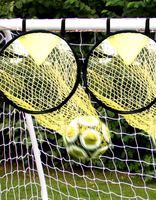 Load image into Gallery viewer, Soccer Football Target Net Foldable Football Training Net Soccer Training Equipment for Football Game Design Target Training
