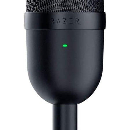 Seiren Mini USB Streaming Microphone: Precise Supercardioid Pickup Pattern - Professional Recording Quality - Ultra-Compact Build - Heavy-Duty Tilting Stand - Shock Resistant - Classic Black