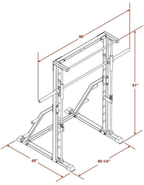 Load image into Gallery viewer, Linear Bearing Smith Machine
