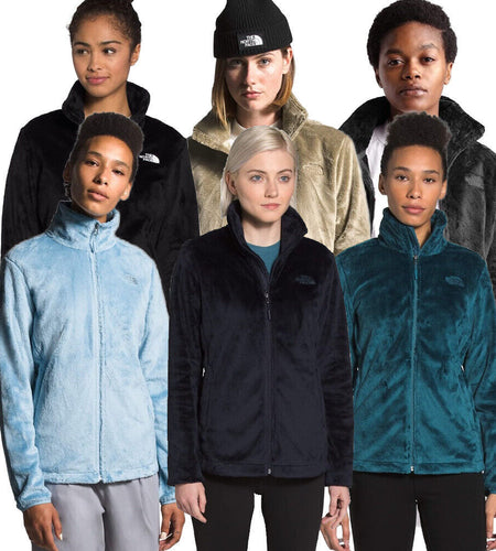 Womens the North Face Ladies Full Zip Osito Fleece Coat Jacket Top NF New